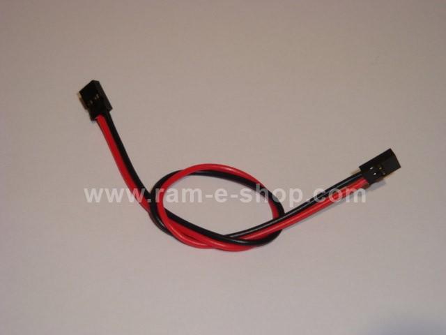 PH-40 "2 Pin 2mil Header Connector - Single Row Cable 15cm"