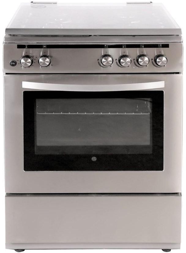 Hoover Freestanding 4-Burner Gas Cooker, FGC6602S (60 x 60 x 85 cm)