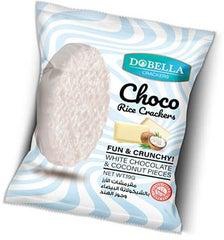 Choco Rice Crackers White Chocolate & Coconut 19 grams