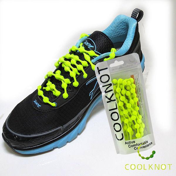 CoolKnot Elastic No Tie Shoelaces Peas - 75cm (9 Colors)