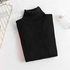 3 Pieces Of High Neck Pullover For Women - Black/Off-white/gray