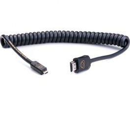 Atomos AtomFLEX HDMI to Micro-HDMI Coiled Cable (16” to 32")