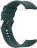20mm Matte Silicone Sport Watch Band Compatible with Samsung Gear Sport/Samsung Watch 4/5/5 Pro/S2 Classic/Active 2 40/44mm/Amazfit GTS 3/GTS 4/4 Mini/Bip 3/Pro/GTS Ten tech 2 Mini/GTS 2e/Pip U/U Pro – green