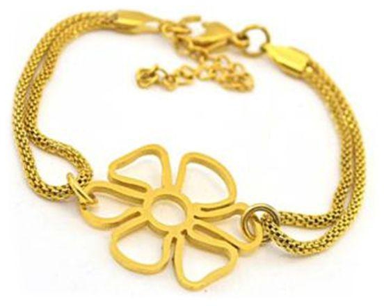Bracelet for Women by MG , Steel , Gold , ARSL-04802