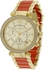 Michael Kors Two Tone Stainless Steel Gold dial Watch for Women's MK6139