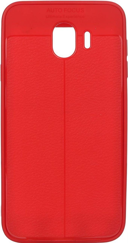 Autofocus Back Cover For Samsung Galaxy J4 - Red