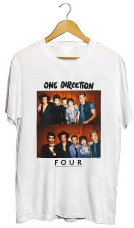 One Direction Round Neck T-Shirt For Unisex