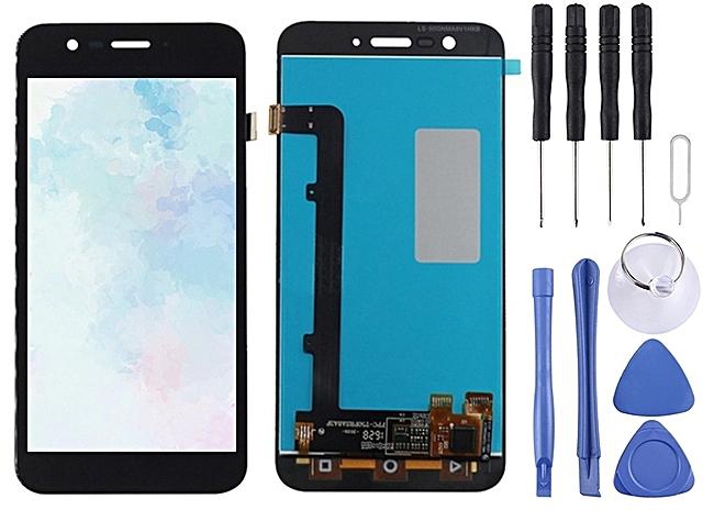 LCD Screen and Digitizer Fullembly for Vodafone Smart Prime 7 VF600 / VFD600 / VF D600(Black)