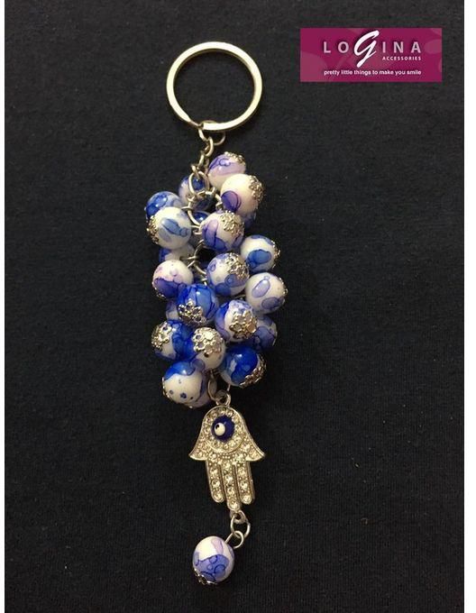 logina accessories Fashionable key Chain - Blue
