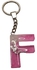 For Mother's Gift & Ramdan - Keychain-letter F- Pink