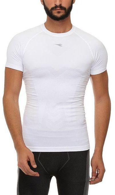 Diadora UnisexTraining T-Shirt- White