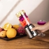 Electric Juicer Extractor Portable Citrus Juicer Cup USB Rechargeable Juice Blender Machine for Camping Travel Small Fruit Vegetable Juice Maker with Stainless Steel Body 350ML HBG Cup For Diet