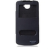Double S View PU  Leather Case/Cover with Screen Protector for Lenovo VIBE Z K910 -Black