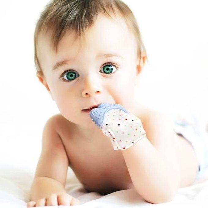 Baby Teething Mitten For Baby Self Soothing Pain Relief