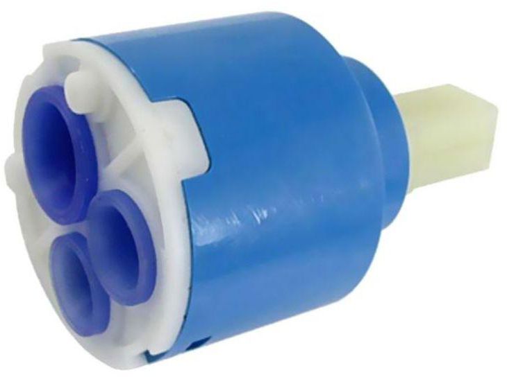 Faucet Cartridge Blue/White 40 millimeter