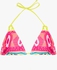 Bright Delight Triangle Bikini Top