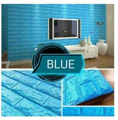 Safety Wall Paper Blue 76x68centimeter