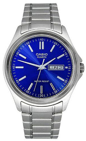 Casio MTP-1239D-2ADF Stainless Steel Watch – Silver