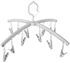 Miniso Foldable Clothespin Hanger (Grey)