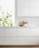 METOD / MAXIMERA خزانة أساسية مع 3 أدراج, أبيض/Veddinge أبيض, ‎40x37 سم‏ - IKEA