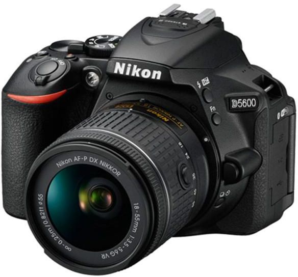 Nikon D5600 DSLR Camera 18-55MM VR - Black (D5600BK)
