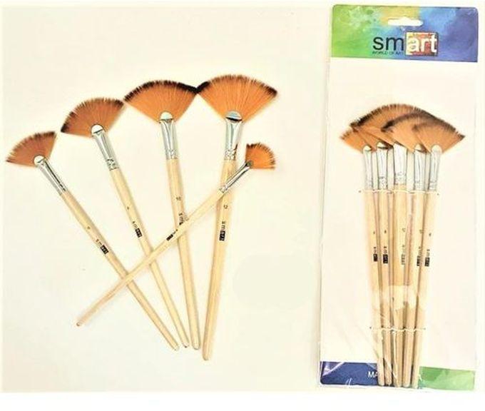 Smart5 Watercolor Acrylic Oil Paint Brush Set Nylon Watercolor Paint Sets