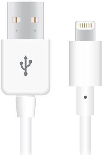 Naztech 12851 3-M Long Portable Apple Certified MFI 8-Pin Lightning to USB Charge and Sync Cable
