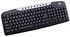 2B Kb333 Multimedia Keyboard - Black