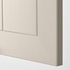 METOD High cab f micro w 2 doors/shelves, white/Stensund beige, 60x60x200 cm - IKEA