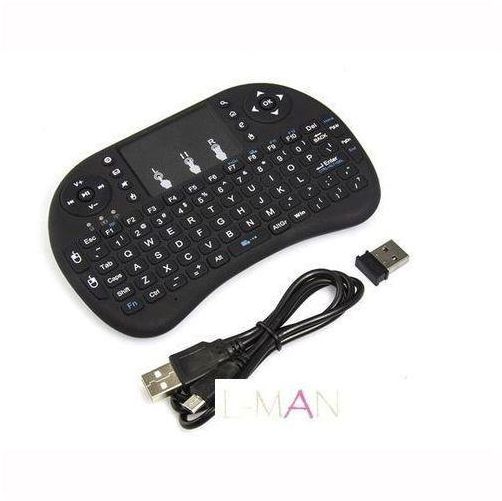 Wireless Mini Keyboard With Mouse Touchpad And Back-light For Android Box/ Smart TV/ Laptop - Black