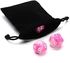 Generic New Shiny Pink Pearls Miniature Poly Dice Set Small (7) RPG DnD Mini Cute