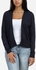 Momo Perforted Cardigan - Navy Blue
