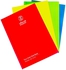 FOUR LINE HARD COVER NOTEBOOK A5 SIZE 100 SHEET 22X16CM PACK OF 5
