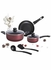 7-Piece Non-Stick Cookware Set Maroon/Black FALNSCS07A Maroon/Black 7PCS