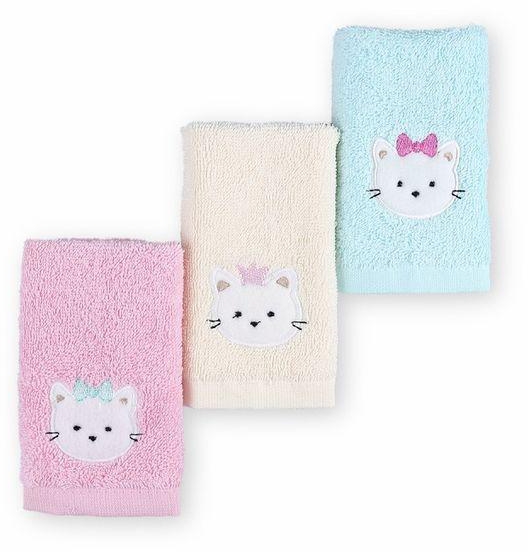 3 Piece Burp Towel Set - High Quality And Absorbent Cotton