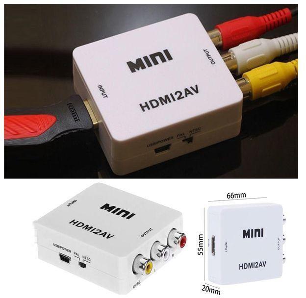 Mini HDMI2AV HDMI To AV HD AV Converter Adapter