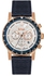 Lee Cooper Multi Function Rose Gold Case Blue Strap With Silver Dial Men's Watch LC06166-939
