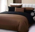 Bedsheet & Duvet With 4 Pillow Cases - Chocolate