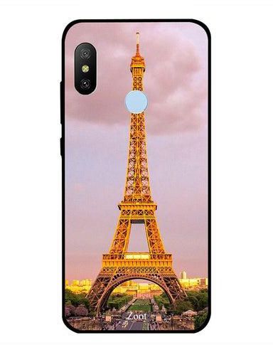 Protective Case Cover For Xiaomi Redmi Note 6 Eiffel Tower Day Time