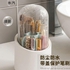 Makeup Brush Holder, 360-degree Rotating Organizer, With A Practical Design.