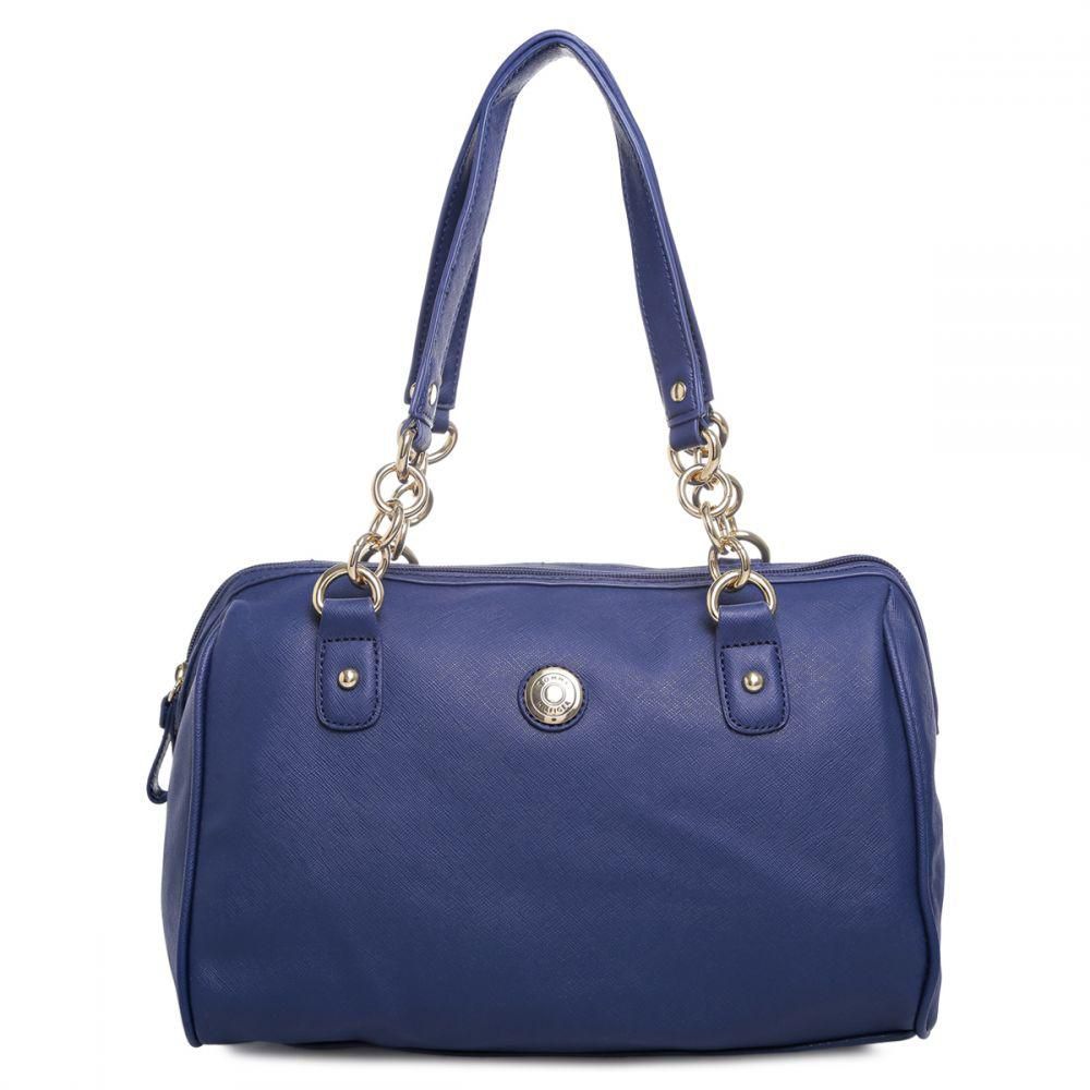 Tommy Hilfiger 6930205968 Large Satchel Bag for Women - Blue