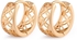 18K Gold Plated Luxury Hoop Earrings