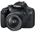Canon EOS 2000D DSLR Camera With EF-S 18-55 Mm II Lens - Black