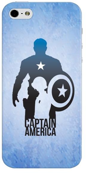 Stylizedd Apple iPhone 5 5S Premium Slim Snap case cover Matte Finish - Steve Roger Vs Captain America