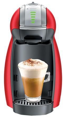 ماكينة صنع قهوة دولتشي جاستو جينيو 2 0.65 لتر 1500 وات Genio 2 Red أحمر وأسود
