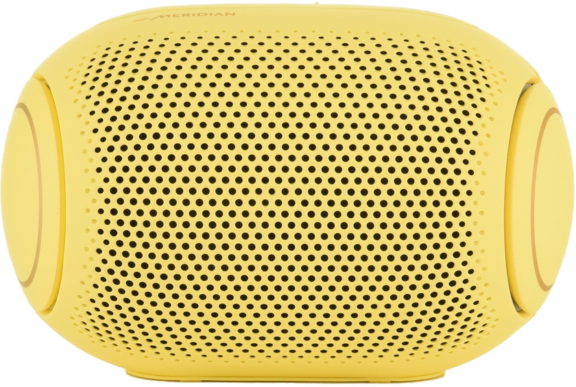LG Xboom Go Pl2 Portable Bluetooth Speaker With Meridian Audio Technology, Sour Lemon