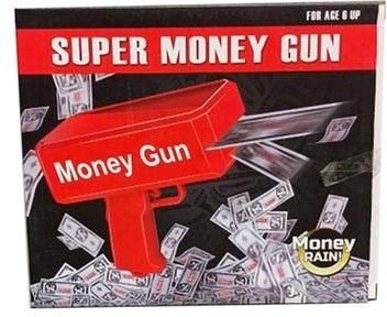 Super Money Gun With Fake Dollars