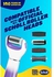 Scholl Velvet Smooth 2in1 File and Smooth Electric Foot File Pedi, for Hard Skin and Callus Removal