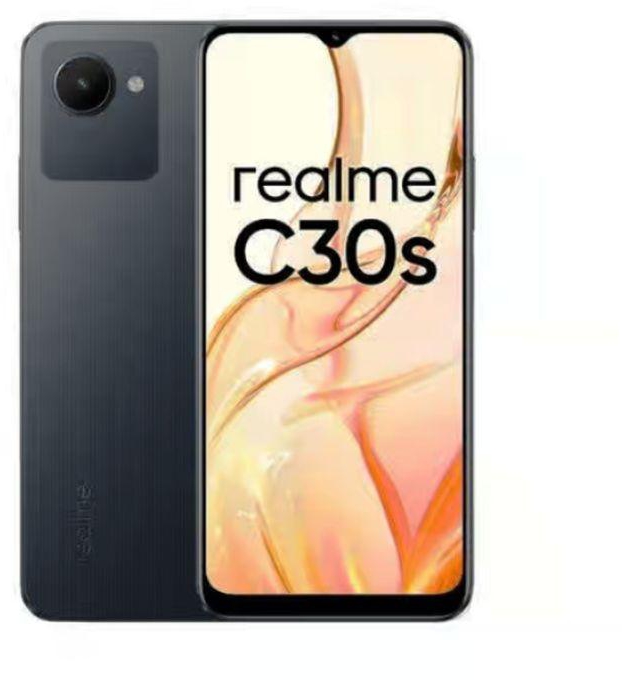realme Realme C30s , lcd 6.5 inch , 64GB ram 3GB android 12 , strip black, GLOBAL VERSION
