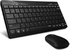 Rapoo 12756 8000 Wireless Keyboard W/ Mouse 2.4GHz Black